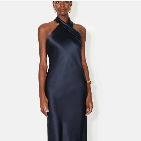 Galvan London Satin Pandora Gown - Picture 1 of 8
